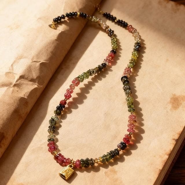 【Paiya 派亞】碧璽隨行項鍊S925銀項鍊