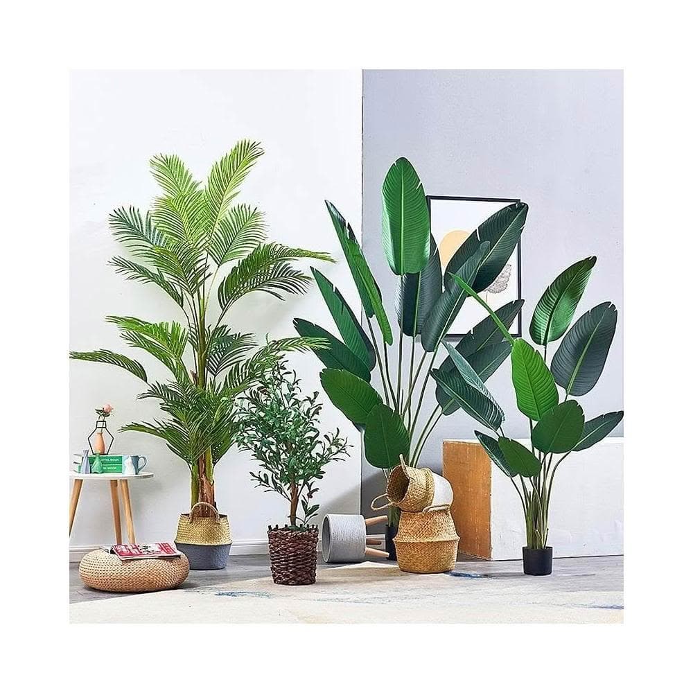 仿真綠植 樹 龜背葉 琴葉榕 大型北歐風仿真植物落地旅人蕉盆景室內裝飾盆栽網紅綠植擺件假樹