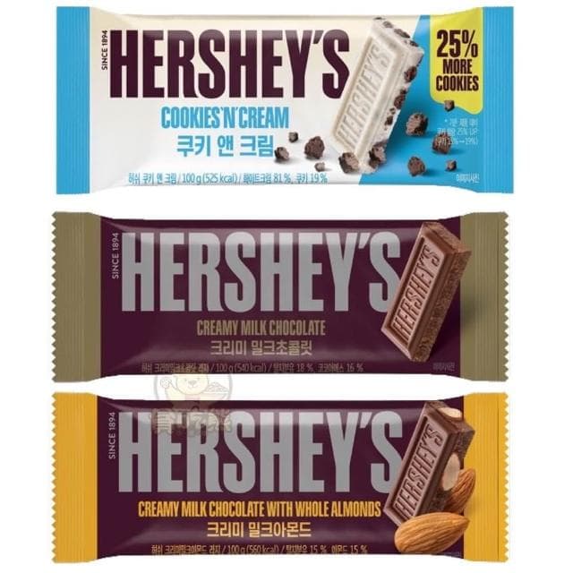 Hersheys 好時 巧酥可可風味 可可片 杏仁夾陷牛奶巧克力風味 牛奶可可 牛奶巧克力風味 片裝