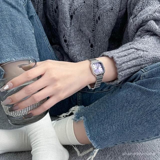 小李甄選  手錶女正品簡約小衆氣質高級感精緻學生韓版職場輕奢高級顯白女錶