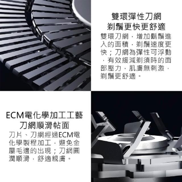 電動刮鬍刀 S100(旋轉雙刀頭 小米電動刮鬍刀 雙刀頭 双刀)