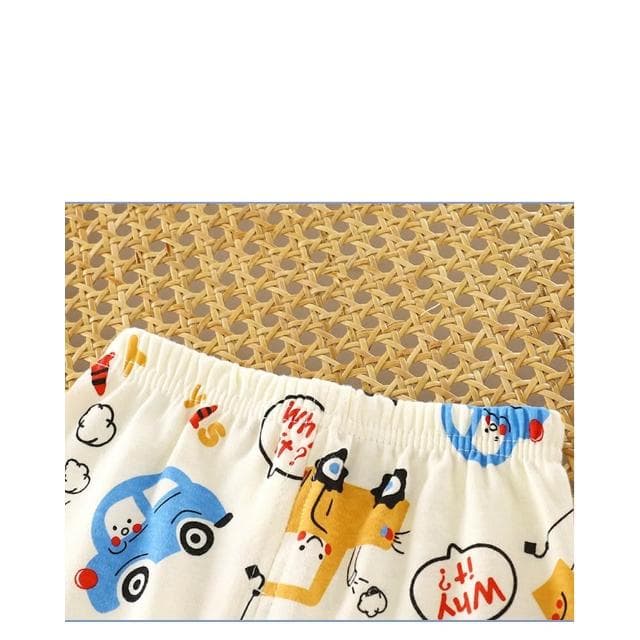 【Arbea】兒童內衣套裝秋季新款男童秋衣秋褲女童保暖純棉家居服童裝【C1292】