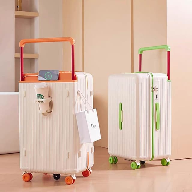 寬拉桿28吋行李箱 減震溜冰輪旅行箱 超大容量行李箱 加厚旅行箱 多功能行李箱 五輪胖胖箱