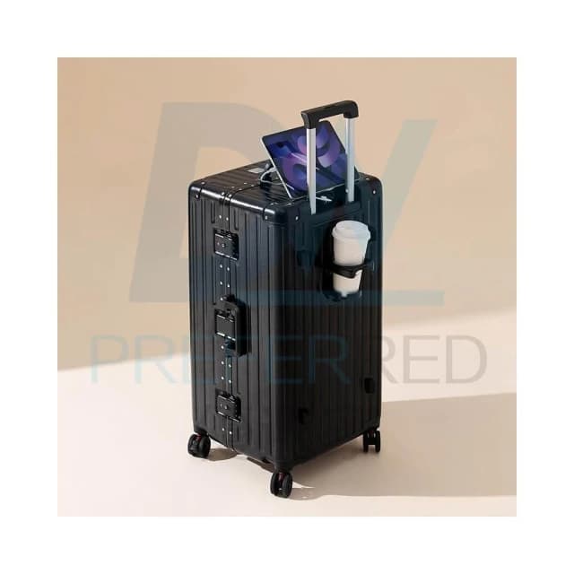 DW優選家 2025新品 鋁框箱 鋁框行李箱 28吋/30吋行李箱 旅行箱 胖胖箱 抗壓耐摔 拉桿箱