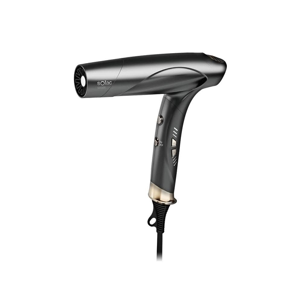 【SOLAC】SD-1300 智能中和離子吹風機 磁吸吹嘴 摺疊吹風機 輕巧摺疊 1300 大風量吹風機 SD-1000升級版