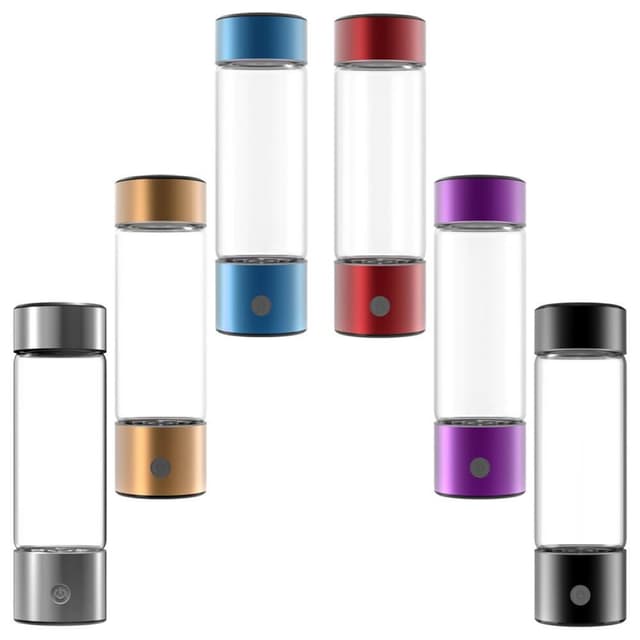 YIZ 富氫水杯 水素水杯 便攜式電解氫水素杯 商務禮盒裝（3分鐘製氫 不挑水質 一鍵啟動 防水設計 送禮送長輩首選）