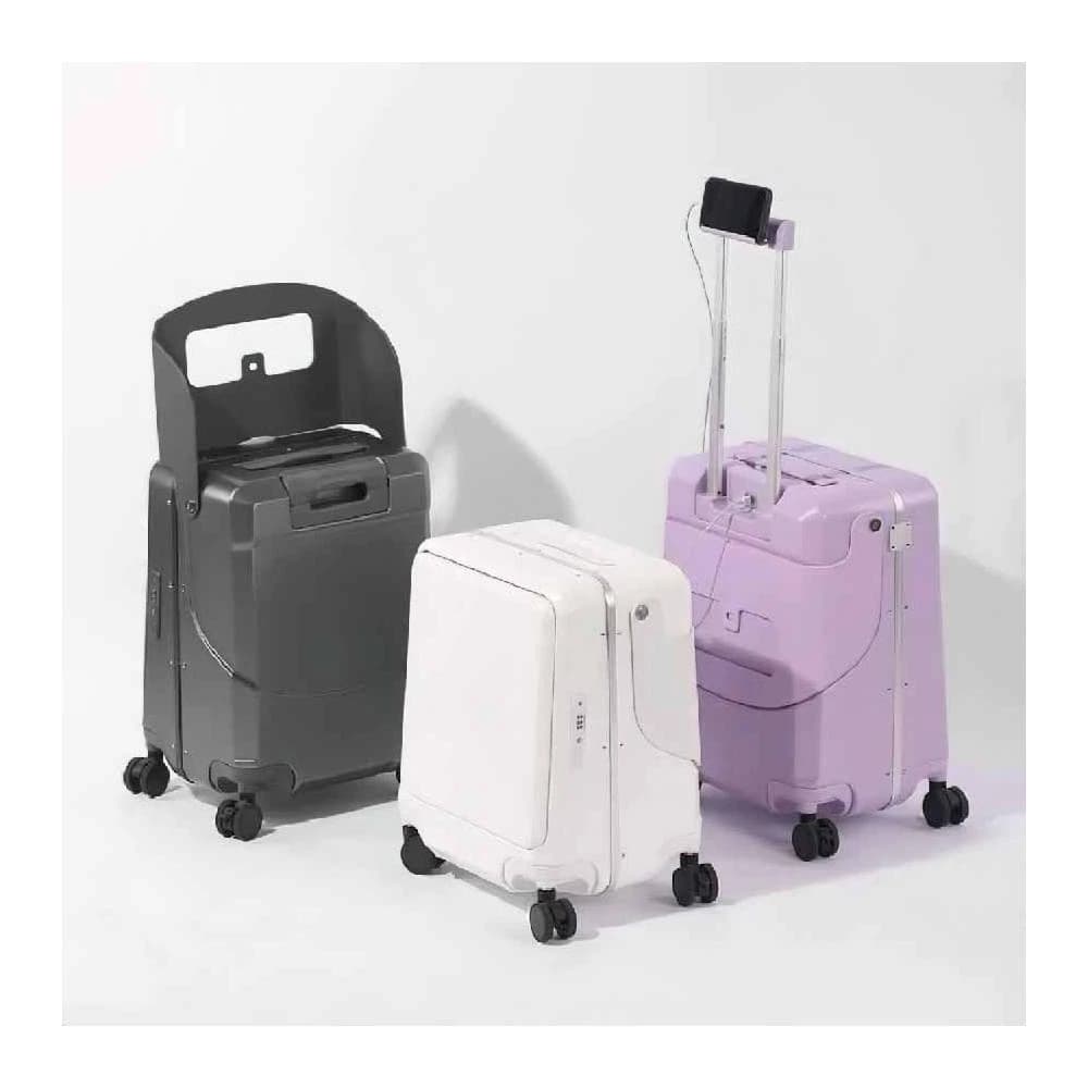 【armourwalk 歐沃】超機能08 兒童可坐行李箱 20吋 前開式行李箱 上掀式行李箱 行李箱