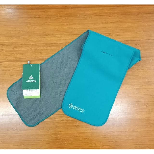 【ATUNAS 歐都納】 WINDSTOPPER 防風保暖圍巾 A3AC2305N 藍綠 柔軟圍脖 禦寒配件
