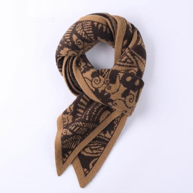 【米蘭精品】現貨+預購 頂級100%羊毛圍巾圍脖秋冬季加絨厚磅保暖針織圍巾休閒-時尚復古男女配件74mi4