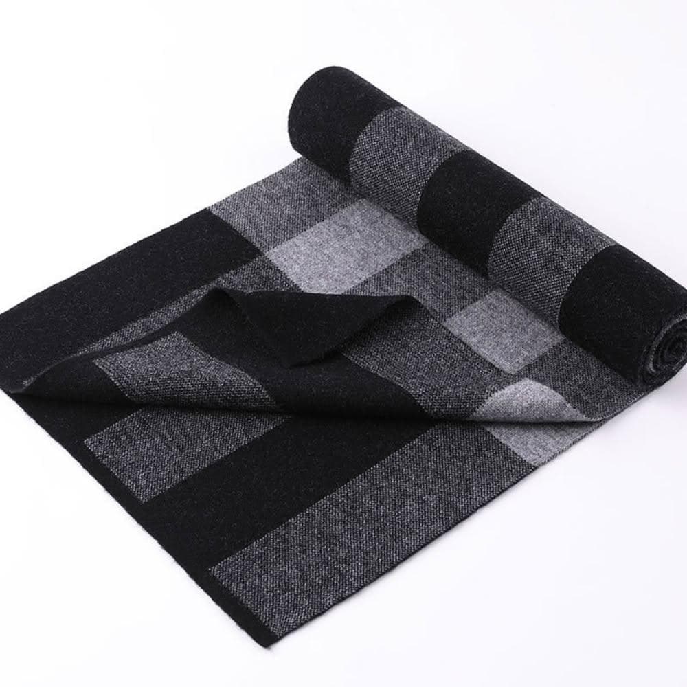 【米蘭精品】現貨+預購 頂級100%羊毛圍巾圍脖秋冬季加絨厚磅保暖針織圍巾休閒-韓版百搭針織男女配件74mi16