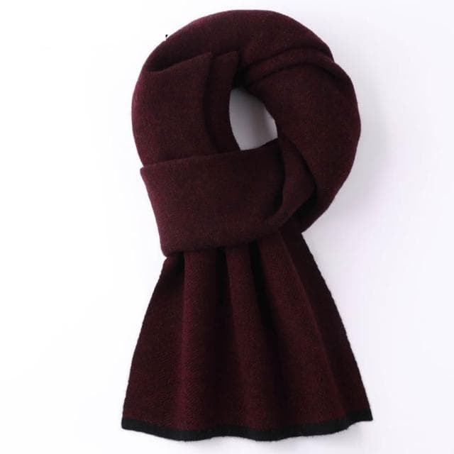 【米蘭精品】現貨+預購 頂級100%羊毛圍巾圍脖秋冬季加絨厚磅保暖針織圍巾休閒-時尚穿搭加厚男女配件74mi19