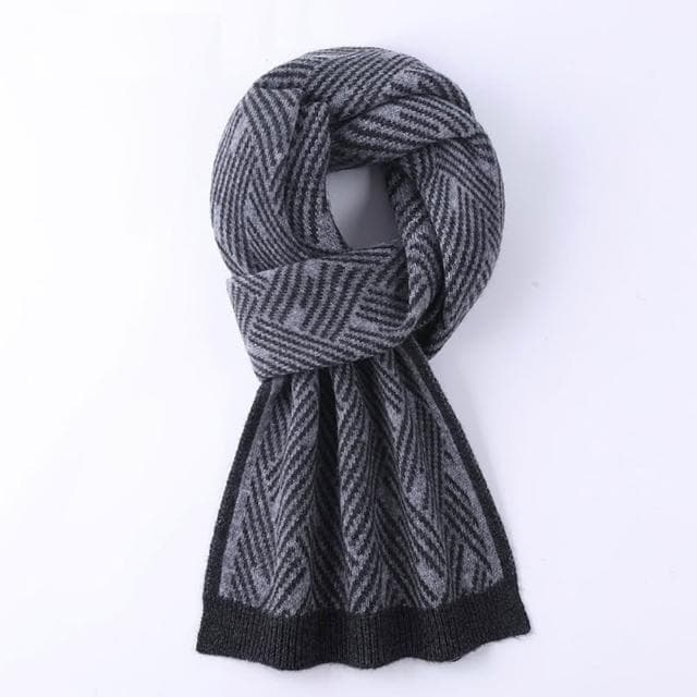 【米蘭精品】現貨+預購 頂級100%羊毛圍巾圍脖秋冬季加絨厚磅保暖針織圍巾休閒-韓版百搭針織男女配件74mi24