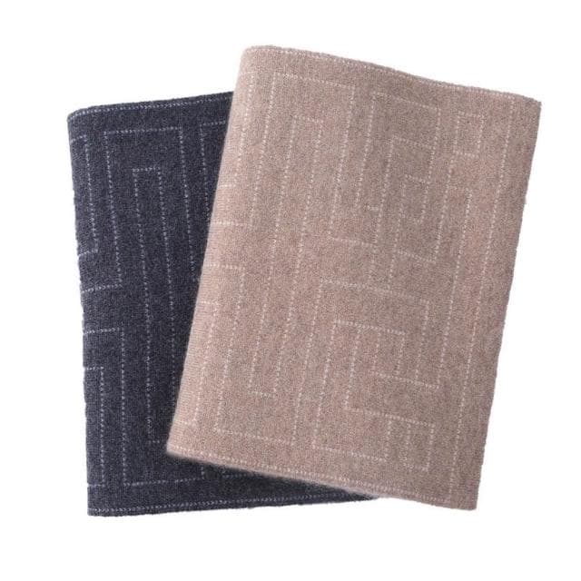 【米蘭精品】現貨+預購 頂級羊毛圍巾羊絨圍脖秋冬季加絨厚磅保暖針織圍巾休閒-純羊絨保暖男女配件74mi37