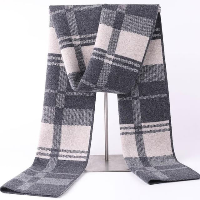 【米蘭精品】現貨+預購 頂級羊毛圍巾羊絨圍脖秋冬季加絨厚磅保暖針織圍巾休閒-韓版百搭加厚男女配件74mi47