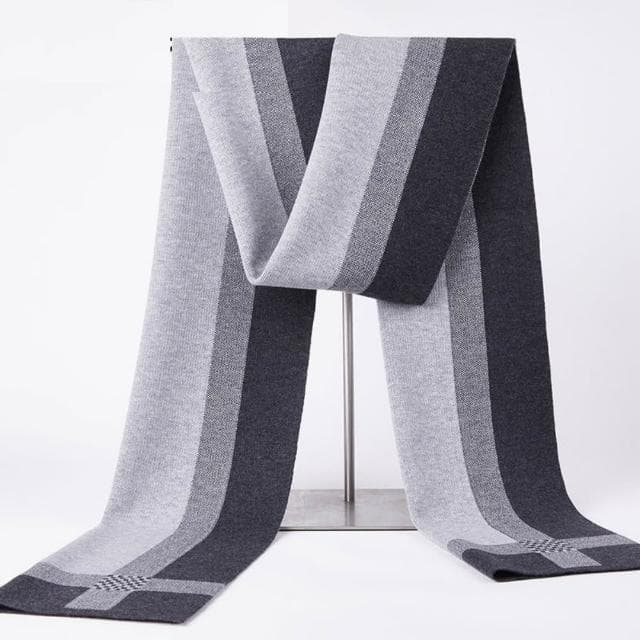 【米蘭精品】現貨+預購 頂級羊毛圍巾羊絨圍脖秋冬季加絨厚磅保暖針織圍巾休閒-格子圍巾時尚男女配件74mi65