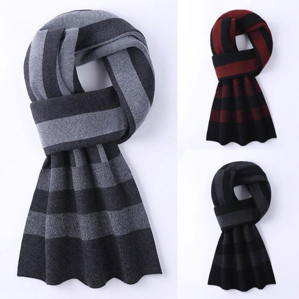 【米蘭精品】現貨+預購 頂級羊毛圍巾羊絨圍脖秋冬季加絨厚磅保暖針織圍巾休閒-羊毛保暖格子男女配件74mi67