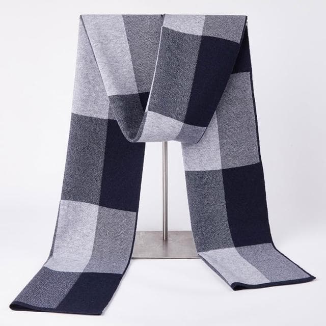 【米蘭精品】現貨+預購 頂級羊毛圍巾羊絨圍脖秋冬季加絨厚磅保暖針織圍巾休閒-格紋圍巾時尚男女配件74mi82