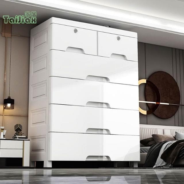 大號抽屜式塑膠收納櫃子 嬰兒童衣櫃 儲物櫃 整理收納箱 收納架 收納盒 五斗櫃 抽屜櫃 置物櫃 雜物櫃 床頭櫃 床邊櫃