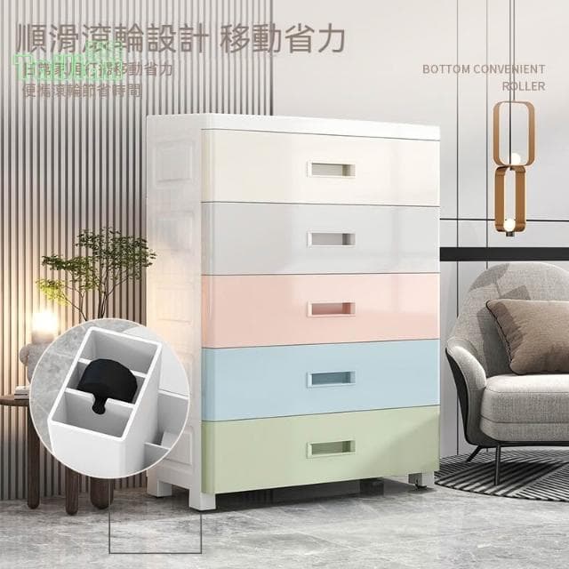 加厚抽屜式收納櫃 多層塑膠置物櫃 家用零食櫃 寶寶衣櫃 嬰兒童收納櫃 五斗櫃 抽屜櫃 衣櫃 衣櫥 櫥櫃 雜物櫃 置物架