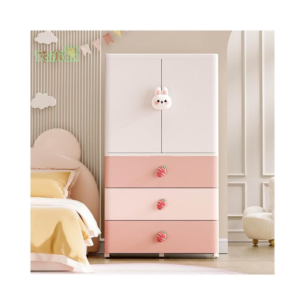 特大加厚寶寶衣櫃 嬰兒收納櫃 塑料多層兒童儲物櫃 小衣櫥 衣服整理櫃 置物櫃 抽屜櫃 櫥櫃 層櫃 衣櫥櫃 臥室櫃