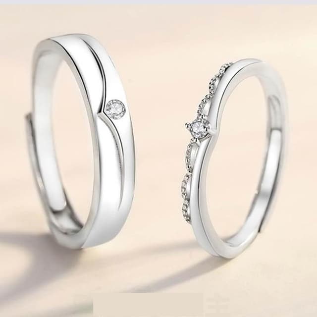 【巴黎精品】現貨+預購 頂級925純銀戒指婚戒女鑽戒開口戒情侶對戒尾戒情人節禮物-騎士公主男女飾品a1li47