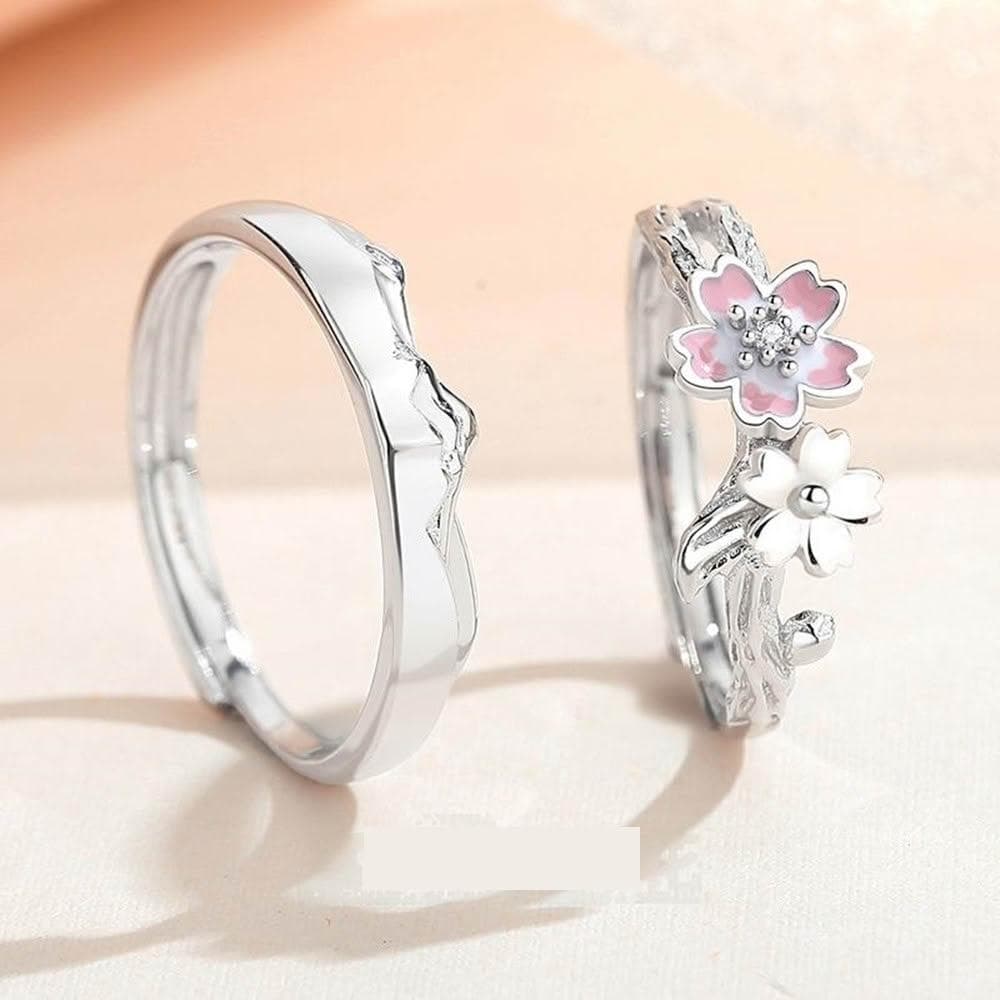 【巴黎精品】現貨+預購 頂級925純銀戒指婚戒女鑽戒開口戒情侶對戒尾戒情人節禮物-富士山男女飾品a1li37