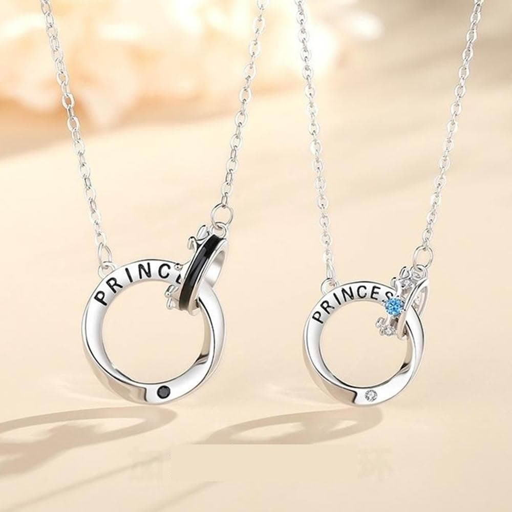 【巴黎精品】現貨+預購 頂級925純銀項鍊女項鍊項鏈鎖骨鍊情人節禮物情侶對鍊-莫比烏斯男女飾品a1li42