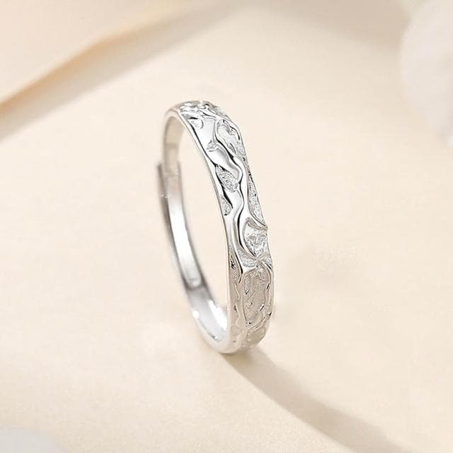 【巴黎精品】現貨+預購頂級925純銀戒指婚戒女鑽戒開口戒子情侶對戒尾戒情人節禮物-岩溶摯愛男女飾品a1li2