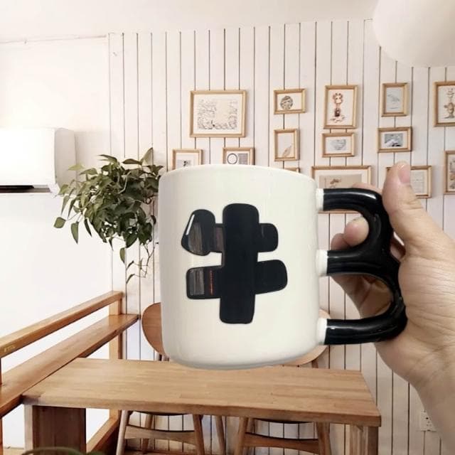 搞怪 傻杯 牛杯 創意 禮物 陶瓷杯 生日禮物 搞笑 送男女朋友 趣味 咖啡杯 沙鵰禮物 交換禮物 馬克杯