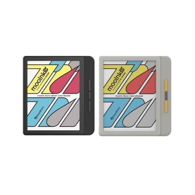 Readmoo讀墨 7吋 mooInk Nana 彩色電子書閱讀器-暗夜黑/迷月白
