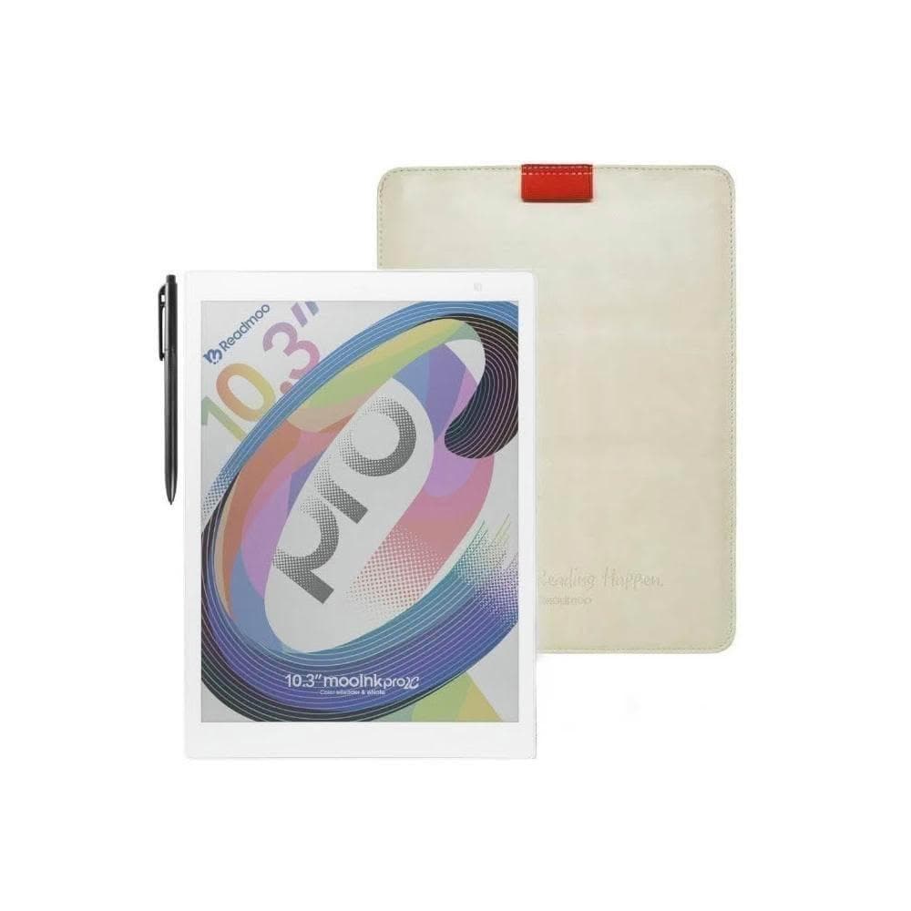 Readmoo 10.3吋 mooInk Pro 2C 彩色電子書平板+折疊皮套 (顏色隨機)