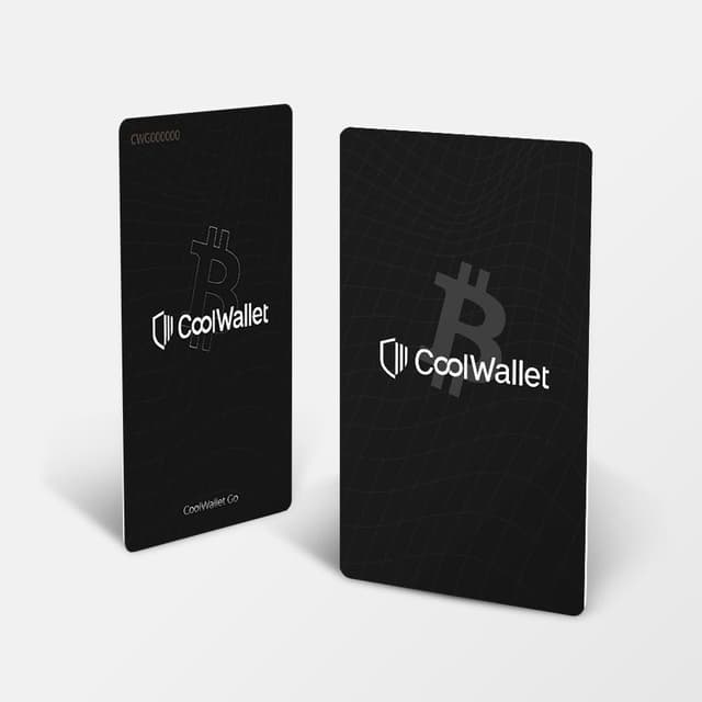 CoolWallet_Go 加密貨幣 冷錢包 (支援多數幣種包含Trc20)