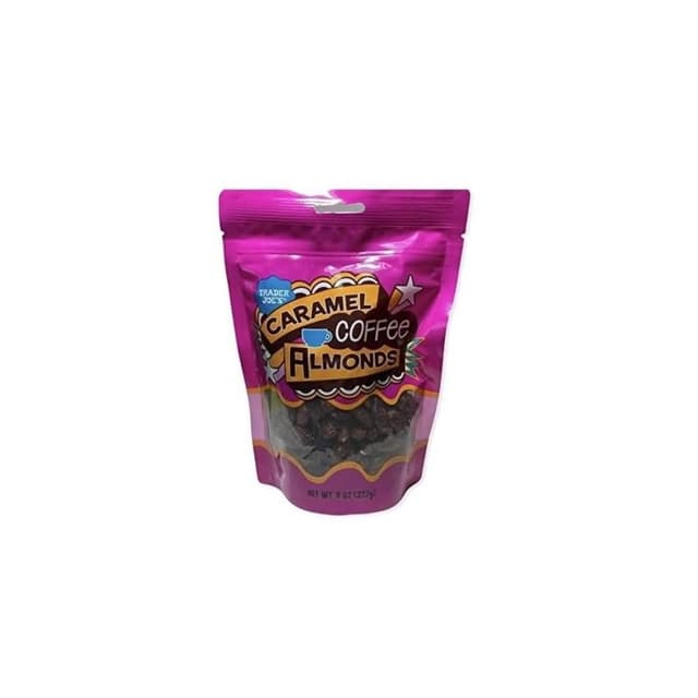 【Trader Joe’s】 焦糖 咖啡杏仁 焦糖 咖啡 杏仁豆 零食 香甜 Trader Joe 缺德舅(227g)