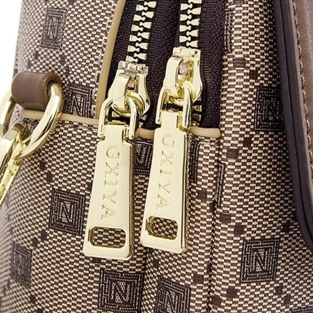 【KT DADA】復古包包 印花包包 可愛小包包 小眾包包 側背包 小方包 斜背手機包 吐司包 生日禮物 皮革包包