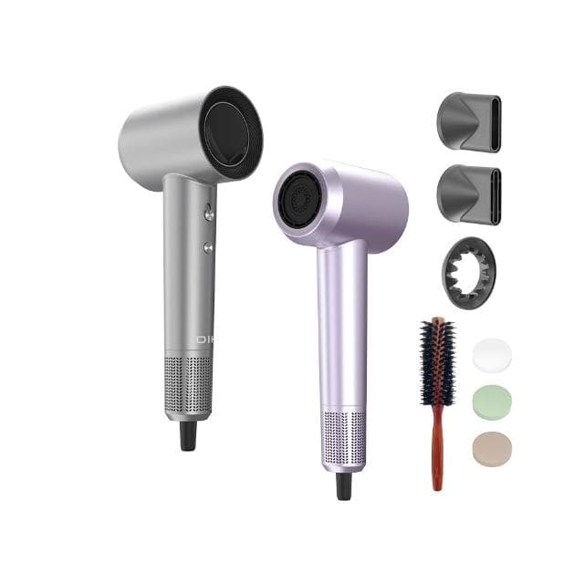 【DIKE】等離子護髮吹風機 【SGS認證 植萃護髮錠】 等離子 吹風機 恆溫吹風機 磁吸式吹嘴吹風機 HBF210
