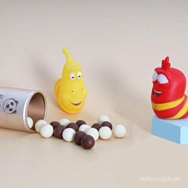 心心相印 熊貓麥麗素巧克力夾心巧克力豆兒童休閒零食小喫小零食散裝糖果