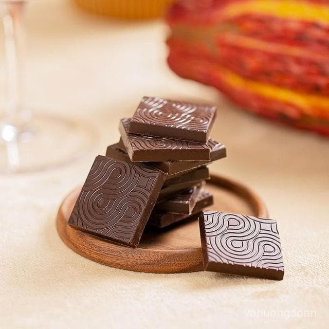 心心相印 怡濃金典100%黑巧克力純可可脂無添加蔗糖超苦零食烘焙禮盒裝140g