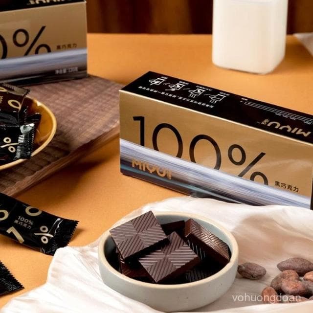 心心相印 迷語純可可脂黑巧克力薄片120g零食批髮宿捨糖果跨年貨必備小零食