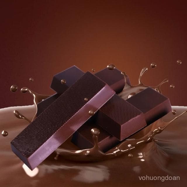 心心相印 【一斤55條】醇黑巧克力代可可脂經典口味網紅零食喜糖果批髮200g