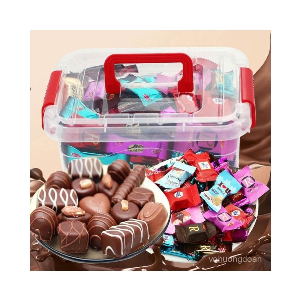 心心相印 巧克力代可可脂黑巧克力白巧克力夾心巧克力喜糖巧克力零食批髮