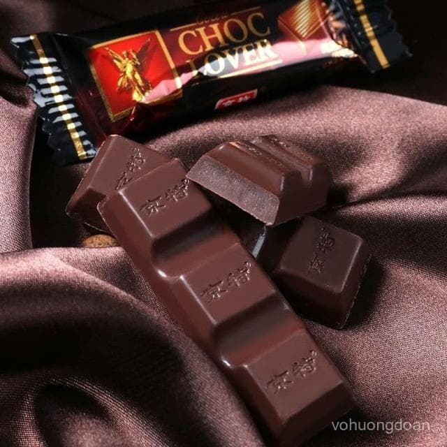 心心相印 京特純黑巧克力零食網紅禮物喜糖果巧克力便宜散裝批髮1000g-120g