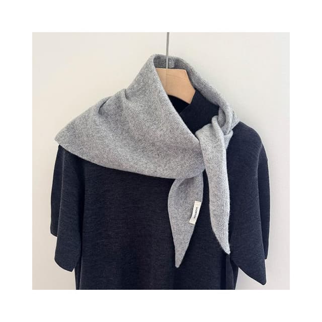 圍巾女羊毛針織三角巾披肩女秋冬款保暖頭巾多功能保暖百搭小圍巾保暖披肩圍巾質感圍巾冷氣披肩空調百搭保暖圍脖防風圍脖韓版圍巾