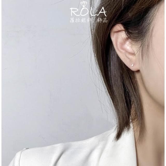 ROLA蘿拉銀飾.飾品 “現貨當天出”  矽膠耳塞耳堵 養耳棒防過敏隱形透明低調樹脂耳針