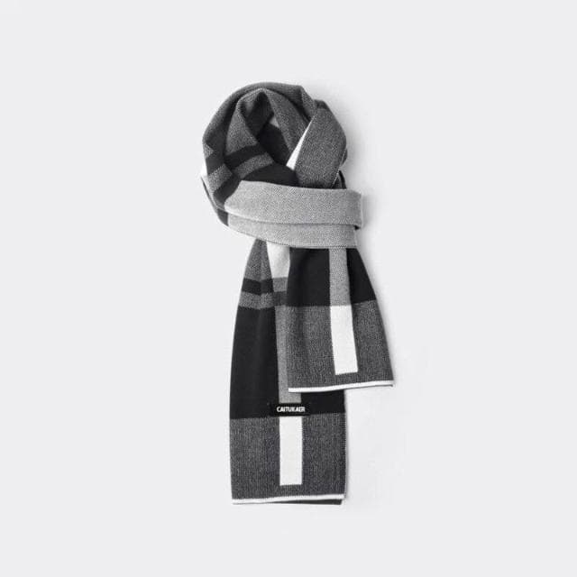 圍巾男男士圍巾秋冬仿羊絨保暖加厚英倫風休閑針織圍脖時尚戶外防寒圍脖男士時尚保暖質感親膚圍巾圍脖防風圍脖披肩男士針織圍巾