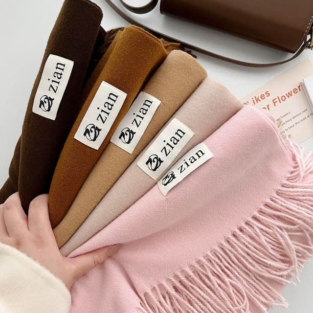 圍巾女百搭簡約純色保暖圍巾溫柔風韓版時尚氛圍感流蘇披肩圍脖女保暖披肩圍巾質感圍巾冷氣披肩空調百搭保暖圍脖防風圍脖韓版圍巾