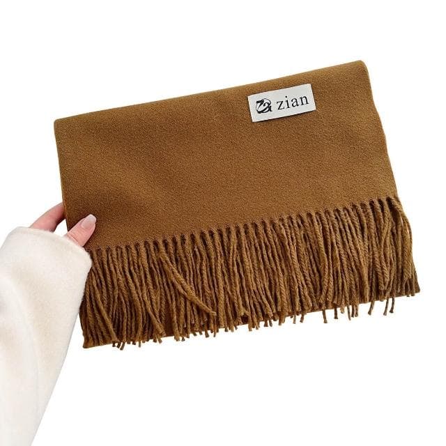 圍巾女百搭簡約純色保暖圍巾溫柔風韓版時尚氛圍感流蘇披肩圍脖女保暖披肩圍巾質感圍巾冷氣披肩空調百搭保暖圍脖防風圍脖韓版圍巾