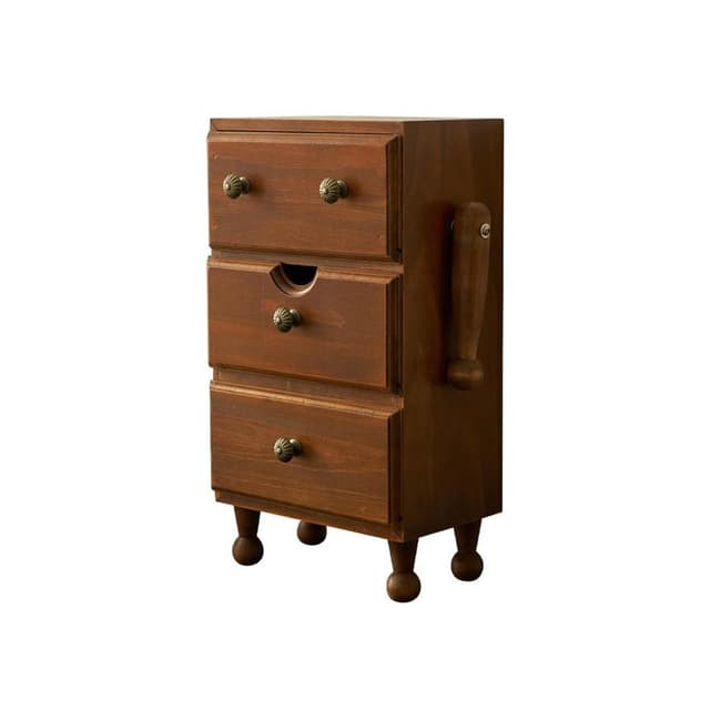 實木質機器人首飾盒收納盒項鏈化妝品新婚喬遷新居禮物儲物櫃