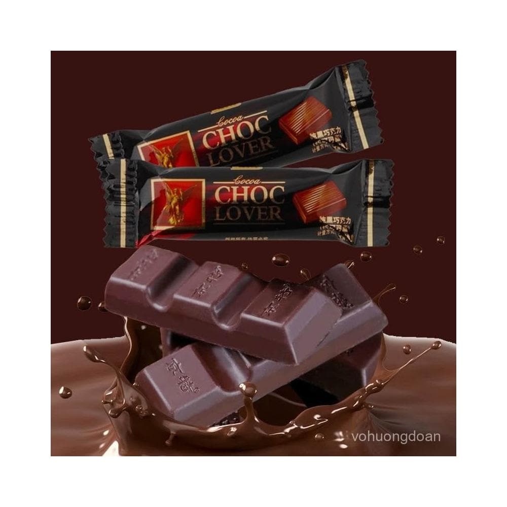 心心相印 京特純黑巧克力休閒零食結婚喜糖網紅糖果批髮散裝年貨情人節禮物