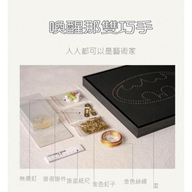 12星座釘子畫【小寶購物】情人節 生日禮物 母親節 壁畫 裝飾 立體 交換禮物 禮物 DIY 材料包 0104001