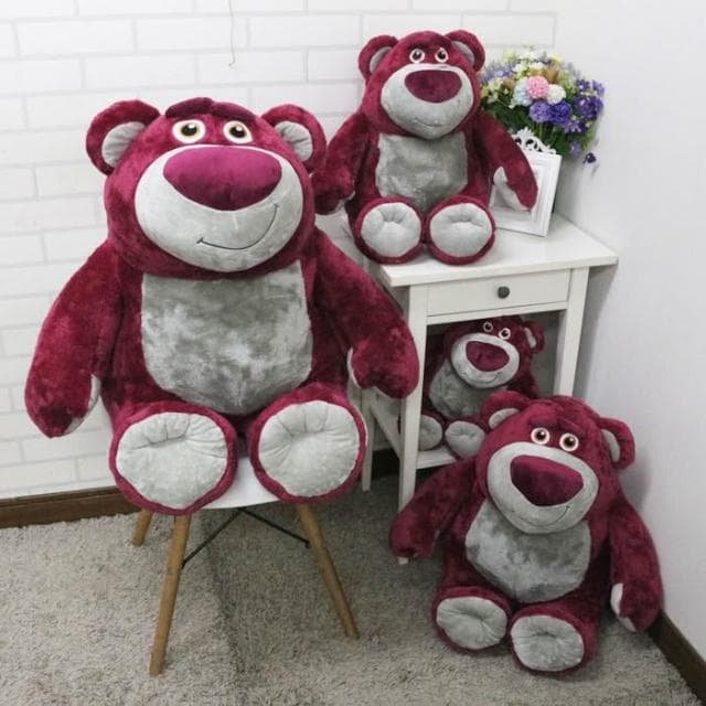 【皮克斯】正版熊抱哥娃娃 熊抱哥玩偶 熊抱哥毛絨款 玩具總動員熊抱哥 草莓熊娃娃 草莓熊玩偶 絨毛娃娃 絨毛玩偶 生日禮物